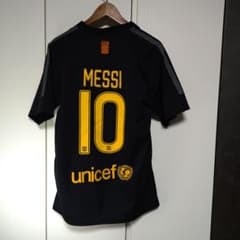 閲覧数141】FCバルセロナ メッシ 10番 シャツ 黒 - メルカリ