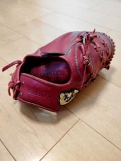 深*場様 【世界に1個】ごりら印 投手用グローブ ベースマン別注001型