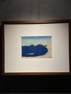 専用 他の人発送× 坂本繁二郎 筑紫五景 『神奏』 木版画 錦絵 美品