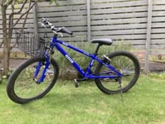 関西 gios genova 24 ジオス ブルー クロスバイク MTB 自転車 - メルカリ