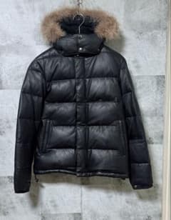 アーバンリサーチ 3WAY シープレザー ダウン38 ラクーンファー短丈