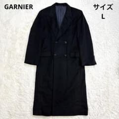 美品】GARNIER チェスターコート カシミヤ100% ブラック L - メルカリ