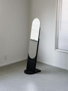 80's SHISEIDO 非売品 スタンドミラー スペースエイジ ポストモダン