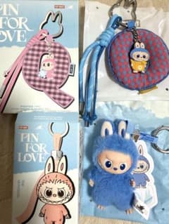 ラブブ LABUBU PIN FOR LOVE ぬいぐるみキーホルダーセット O - メルカリ