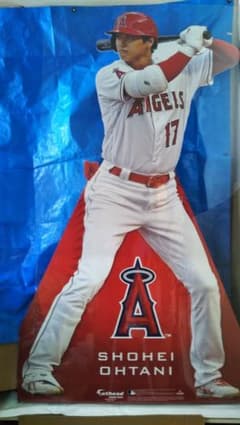 2月限定)MLB公認 大谷翔平 等身大パネル エンゼルス - メルカリ