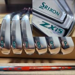 ZXi5 スリクソン 左 レフティ 6本 モーダス3 TOUR105 グリーン - メルカリ