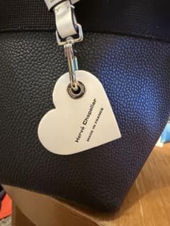 エルベシャプリエ レザーチャーム ハート ブラン(白) - メルカリ