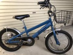 三重県引き取りのみ】津市内は配達可能 青 16インチ 幼児用自転車