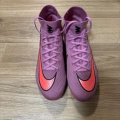 Nike サッカーシューズ ピンク/オレンジ 27.0 - メルカリ