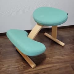 美品】バランスチェア イージー ライトグリーン 付属品すべてあります