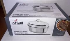 新品 All-Clad ステンレス オーバルロースター 15インチ - メルカリ