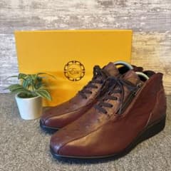 エクセルヒューマン レザーシューズ 23.5 - メルカリ