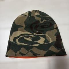 SOL soonerorlater リバーシブルビーニー ニット帽 迷彩 - メルカリ