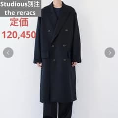 a*i様 Studious別注 the reracs コート ダブルピークドイー - メルカリ