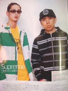 SUPREME/シュプリーム Striped parka 卍LINE/窪塚洋介 - メルカリ
