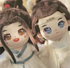 20cmハイクオリティな可愛い着せ替えぬいぐるみ♪魔道祖師藍忘機 夷陵