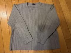 ISSEY MIYAKE MEN 日本製 リブニット セーター グレー サイズ3 - メルカリ