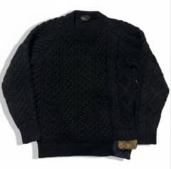 kolor 17AW ケーブル ニット 1 黒 カラー 17WCM-N01301 - メルカリ