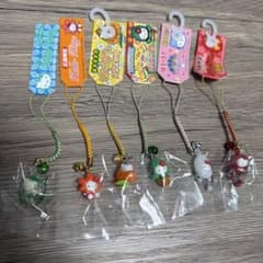 ハローキティ ストラップ 6個セット - メルカリ