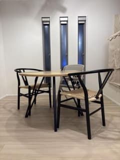 TDK様 専用 ラウンドテーブル Yチェア2脚セット【引取限定】 - メルカリ