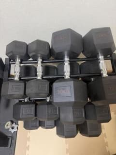 ダンベル 7.5kg-30kg アイロテック タフスタッフ ゴールドジム - メルカリ