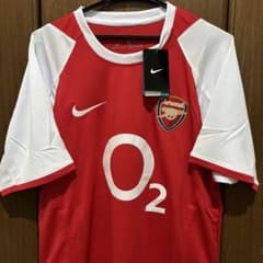 アーセナル O2 ユニフォーム NIKE製 ホーム レプリカ 無敗優勝時代