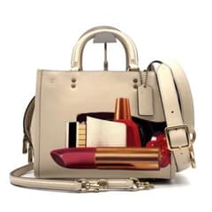 未使用に近い コーチ 2way ローグ トムウェッセルマン リップ柄 バッグ