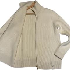 極美品/カシシル】ルイヴィトン ドライバーズニット ストレッチ グレー