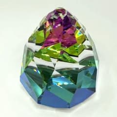 希少 当時もの☆スワロフスキー クリスタル ペーパーウェイト 旧ロゴ