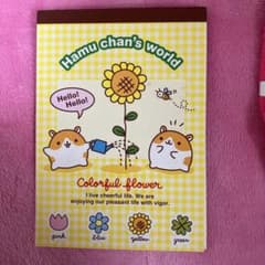 使用品 ハムちゃんずワールド メモ帳 平成レトロ - メルカリ