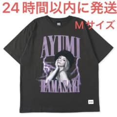 新品☆浜崎あゆみ MFC コラボ アーティストTシャツ Mサイズ 黒