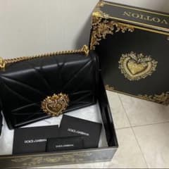 専用】DEVOTION バッグ ブラック マトラッセナッパレザー D&G - メルカリ