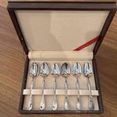 LUCKYWOOD スプーン 6本セット 40ミクロン 銀 シルバー - メルカリ