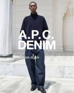 A.P.C. × Steven Alan JEAN 5P BAGGY 32 - メルカリ
