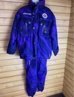 ミズノ スキーウェア Lサイズ メンズ 紫 リレハンメルオリンピック