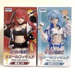 GIGO限定ぶいすぽフィギュア 白波らむね 猫汰つな - メルカリ