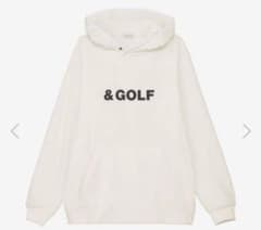 未使用＆GOLF バックグリッドフリース プルパーカL - メルカリ