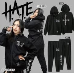 LL スターダム 上谷沙弥 ジップパーカー ジョガーパンツ ステッカ、他L