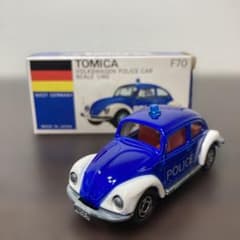 トミカ青箱F70｜フォルクスワーゲン ポリスカー 1/60 日本製T28 - メルカリ