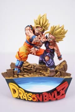 二次元リペイント ドラゴンボール フィギュア 親子かめはめ波