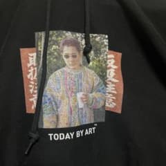新品TODAY BY ART™ ビートたけし パーカー XL ブラック 取扱注意
