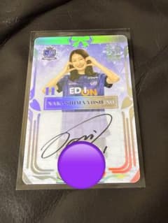 n*5様 サンフレッチェ 広島 レジーナ オンサイトカード SSR 中嶋淑乃