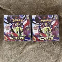 シュリンク付き ポケモンカードゲーム ムニキスゼロ 2BOX - メルカリ