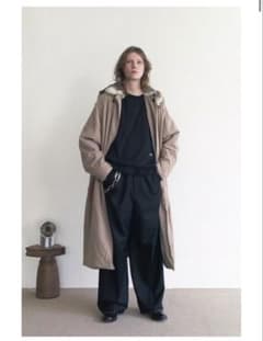 m*n様 sunsea Joseph Rigid Wool Coat ベージュコ - メルカリ