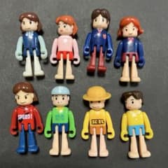 プラキッズ 8体セット トミカ プラレール 人形 - メルカリ