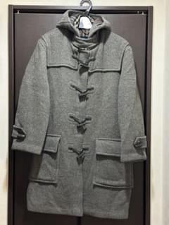 BURBERRY LONDON メンズ ノバチェック ダッフルコート グレー - メルカリ