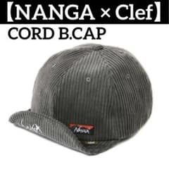 NANGA × CLEF CORD B.CAP コーデュロイキャップ - メルカリ