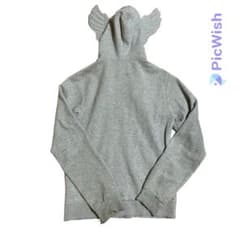 超希少 adidas アディダス ジェレミー スコット パーカー 羽付き