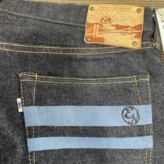 桃太郎ジーンズ EASY NAVY別注 0302EN W36 美品 - メルカリ