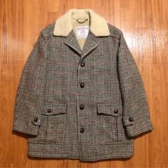 ハリスツイード×オクトパスアーミー 裏ボア コート ジャケット Mサイズ